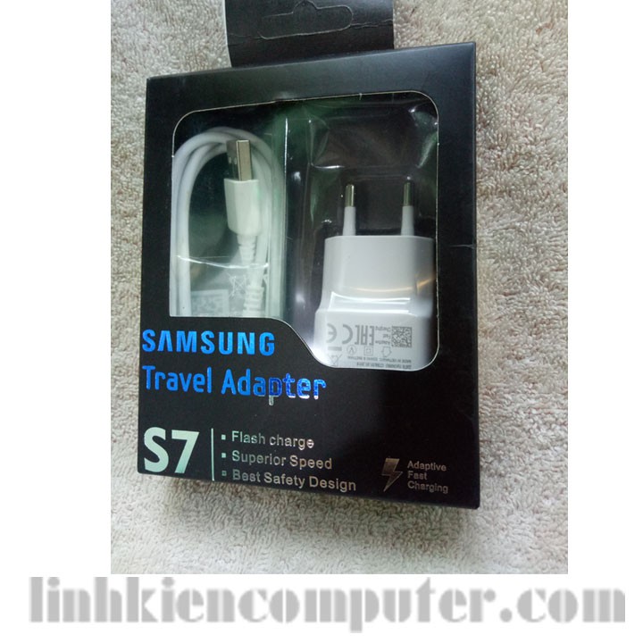 Bộ cáp sạc + cốc sạc điện thoại samsung - Fast Chatge sạc nhanh - Đầu micro USB dùng cho điện thoại Android