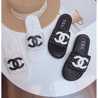 Dép bánh mỳ hàng QC gắn chữ X