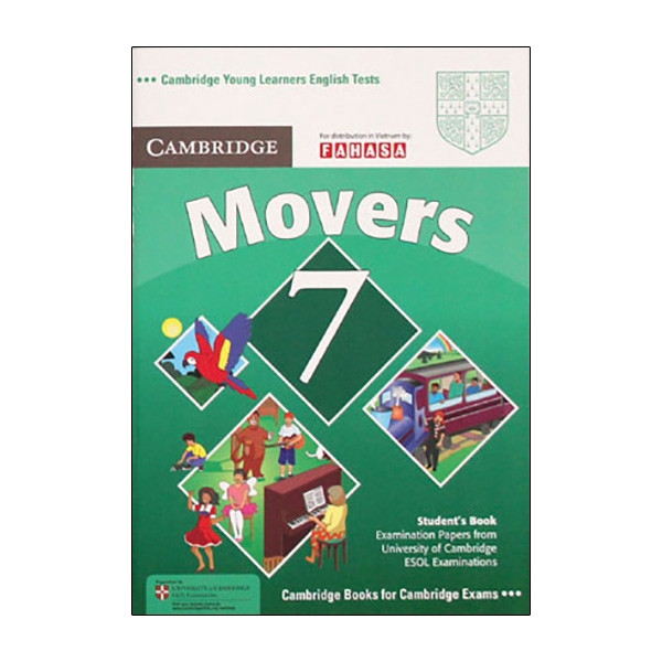 Sách - Cambridge Young Learner English Test Movers 7 SB FAHASA Reprint Edition