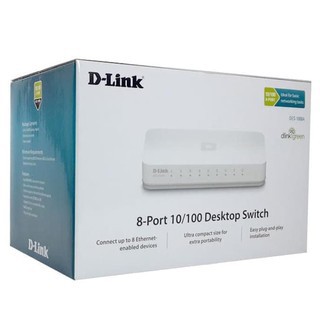 Bộ Chuyển Đổi 8 Cổng D-link 10 / 100 Des-1008a Dlink 8 Cổng Des 1008a