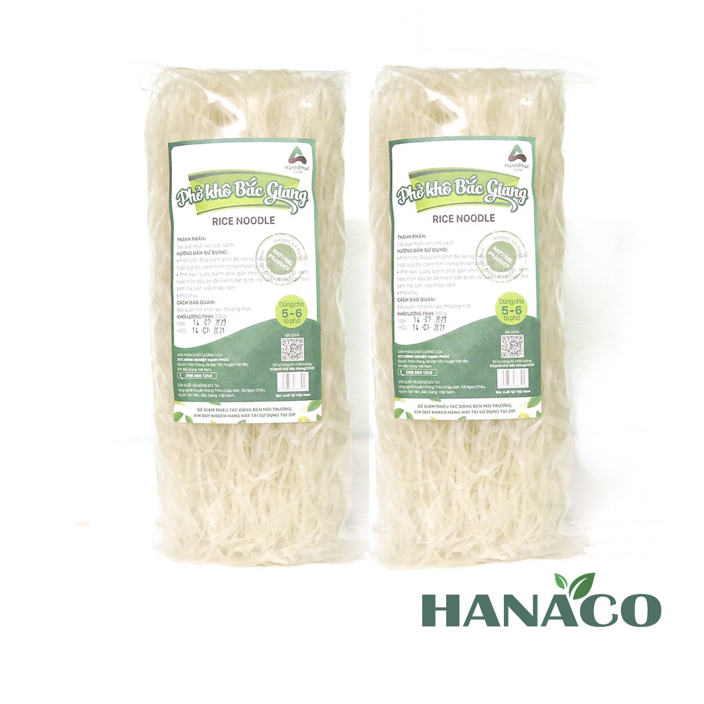 Phở khô Bắc Giang, 100% từ gạo. Không chất tẩy, không chất bảo quản, sợi dai, ngon đặc biệt