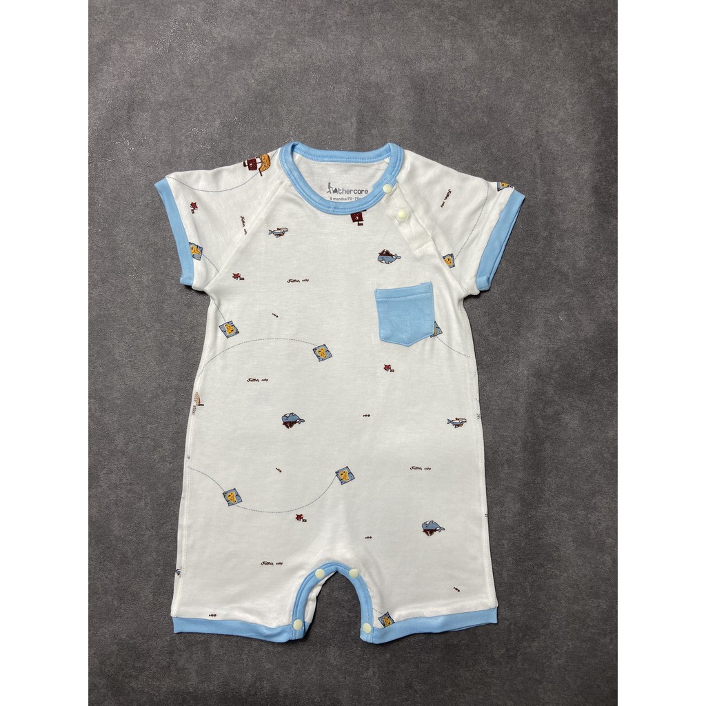 [Mã LT50 giảm 50k đơn 250k] Body sơ sinh FatherCare Raglan Cộc tay - Hải tặc FC926