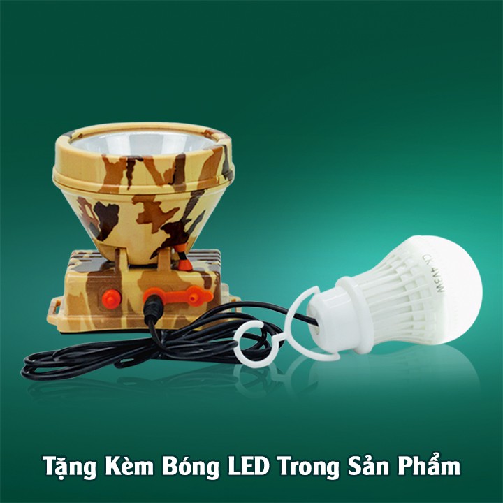 Đèn Pin Nhập Khẩu Kiểu Mới , Tặng Kèm Bóng Led Tích ( Sản Phẩm Sử Dụng Pin Lithum Nhập Khẩu )