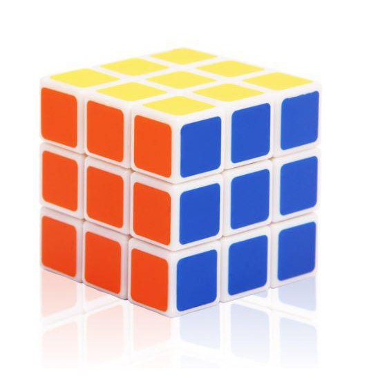 Đồ Chơi Rubik 3x3x3 Có Viền Trắng - Rubik Magic Cube 3x3 HÀNG XỊN xoay cực mượt