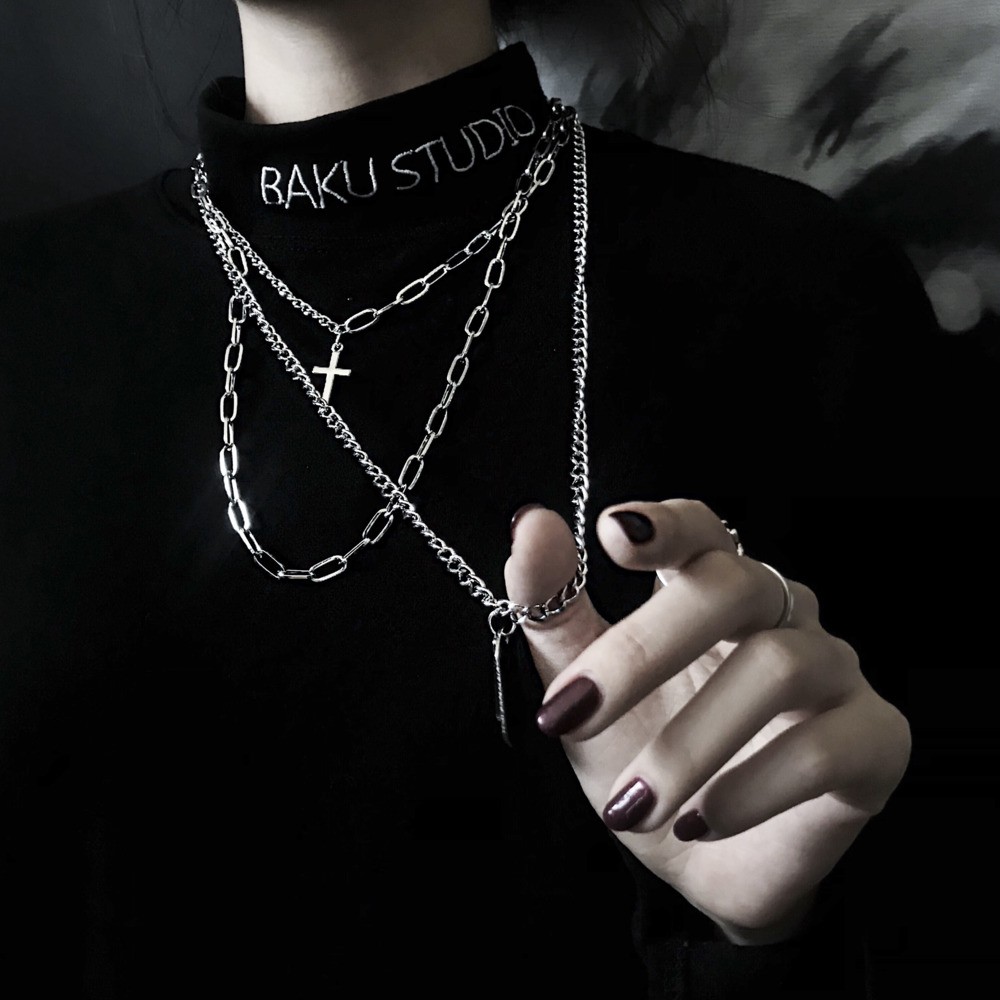 Vòng Cổ Nhiều Lớp Thời Trang Cá Tính