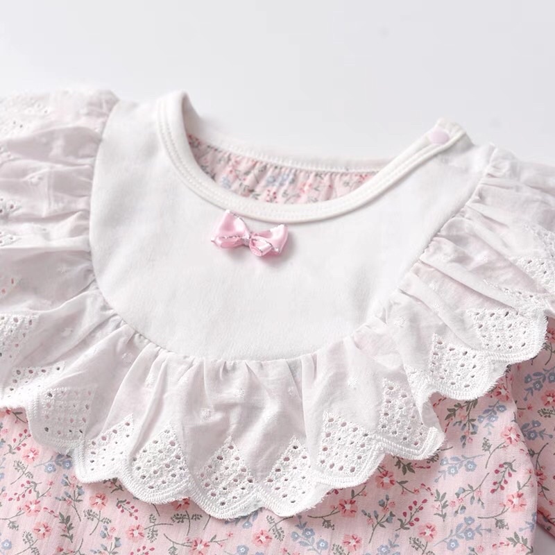 (Tặng Mũ Bèo) Body hoa nhí tiểu thư sang chảnh hàng cao cấp loại 1