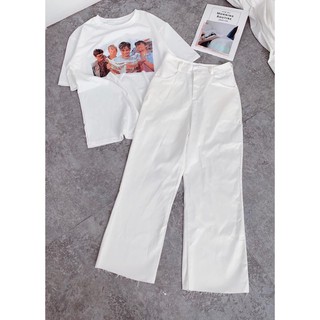 SET ÁO PULL HÌNH QUẦN TRẮNG