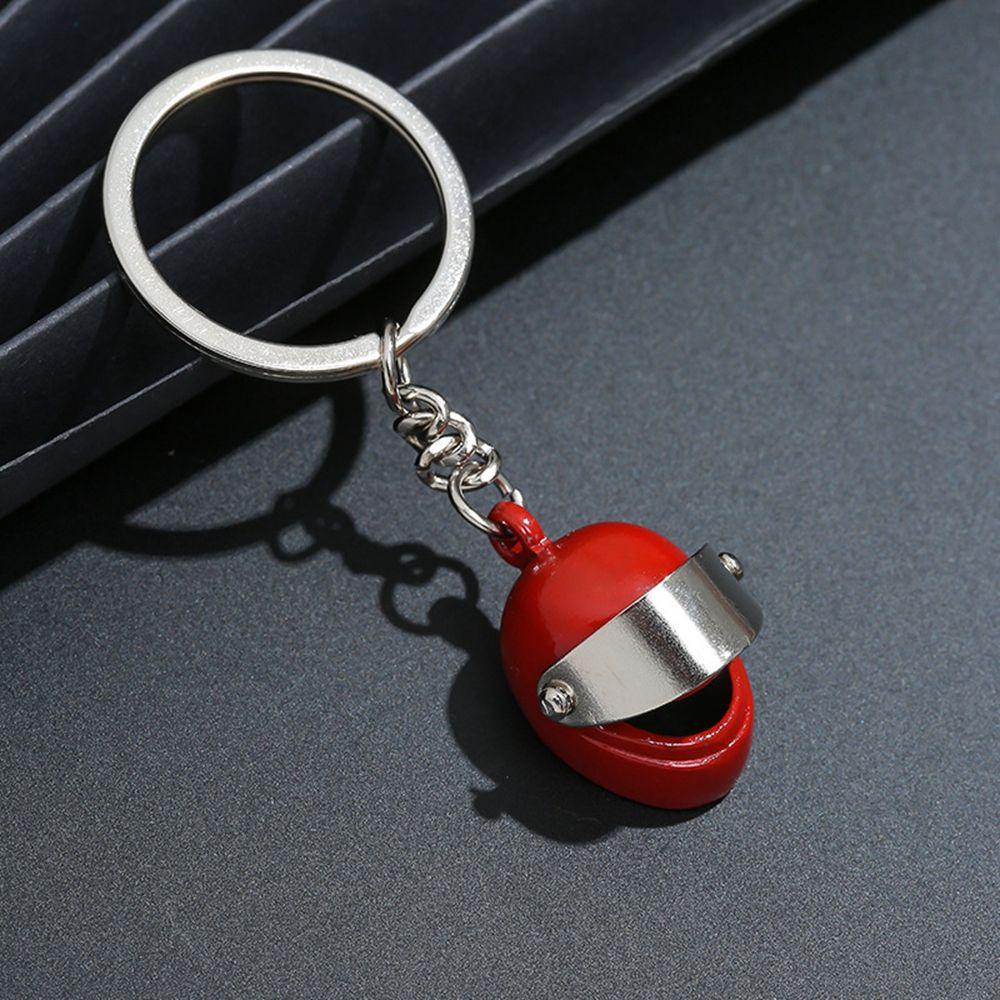 LANFY Móc Khóa Hình Xe Máy Và Nón Bảo Hiểm Dễ Thương