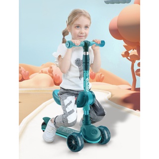 Xe chòi chân kiêm Scooter cho bé Triple One Way 3 in 1(Nâng cấp)- Cao cấp