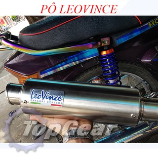 PÔ LEOVINCE BẠC INOX FULLBOX <TOPGEAR>