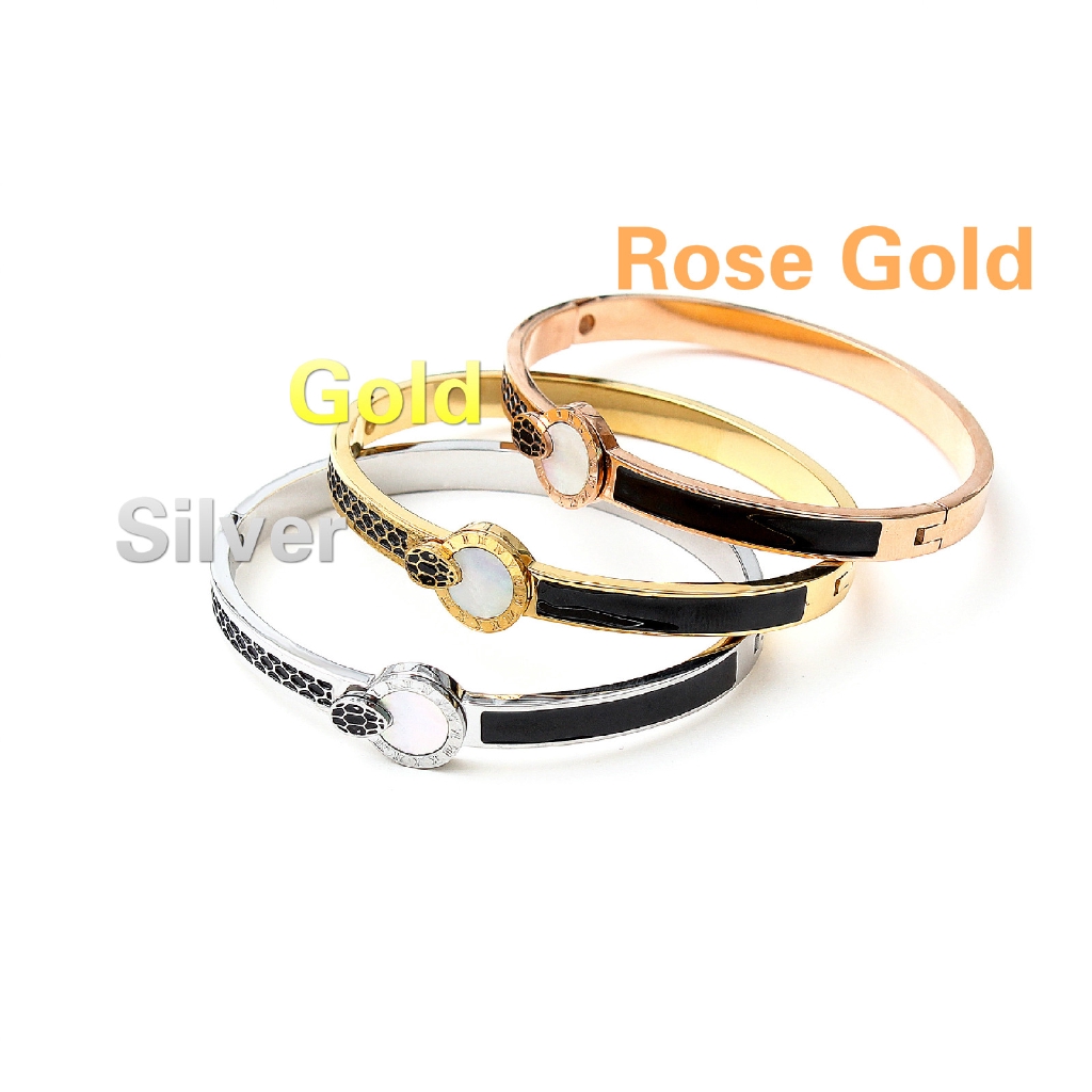 Bvlgari Rose Gold and Diamond Serpenti Bracelet | BigBuy360 - bigbuy360.vn