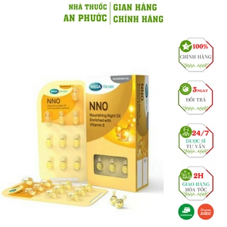 Viên dưỡng đẹp da nno ⚡ cam kết chính hãng ⚡ dầu dưỡng da ban đêm