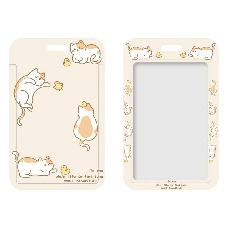 Ví Đựng Thẻ Xe bus / Thẻ Sinh Viên Inu Hình Chú Chó Shiba Inu Đơn Giản Dễ Thương Kèm Dây Đeo
