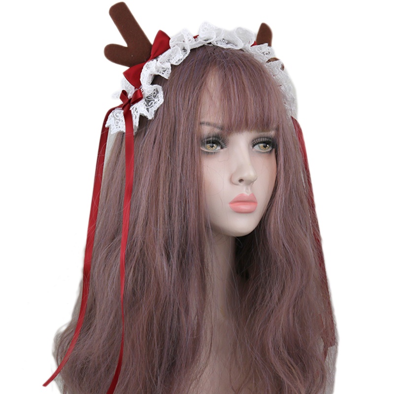 Băng Đô Nơ Ren Ruy Băng Hóa Trang Lolita