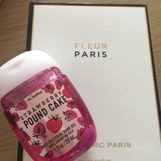 Combo nước hoa Fleur Paris và gel BBW