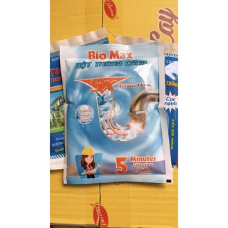 Bột thông tắc cống cực mạnh gói 100g, thông bồn cầu, bồn rửa bát, cống thoát nước...