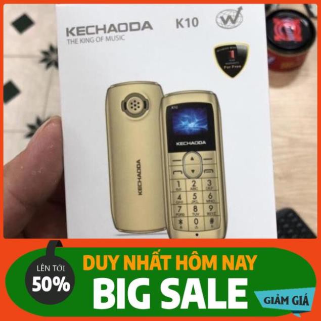 Điện Thoại Mini Kechaoda K10 ✨CHÍNH HÃNG💥 siêu nhỏ độc đáo Kiêm tai nghe bluetooth Có Thay Đổi Giọng Nói