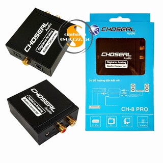 BỘ CHUYỂN ĐỔI ÂM THANH QUANG HỌC SANG AV (TIẾNG TO) CHOSEAL