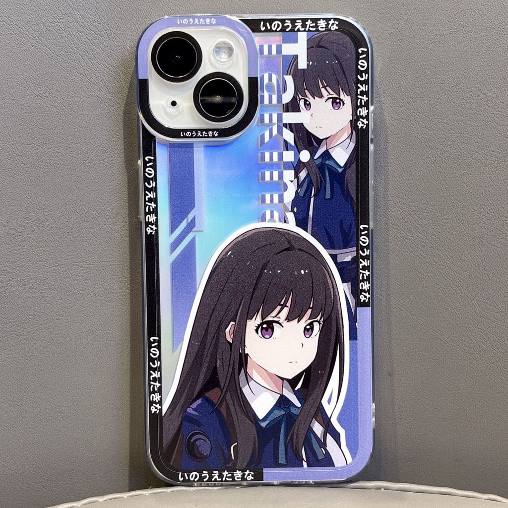 Lycoris Recoil Clear Case Nishikigi Chisato Phone Case Custom New Soft Case Personality Anime Cool Inoue Takina Cute JK Shockproof Case