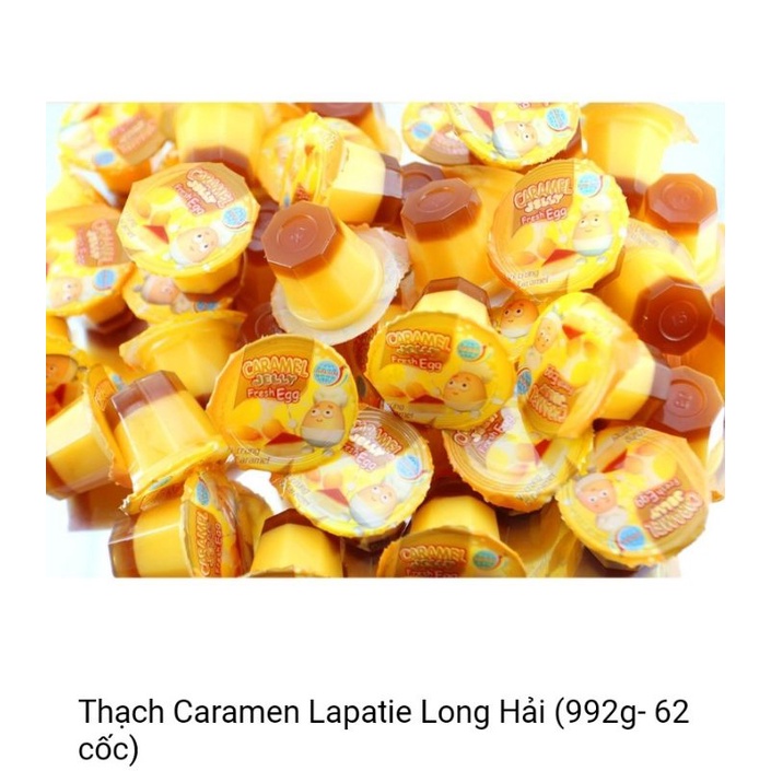 2 gói Thạch bánh flan Long Hải caramel 2x