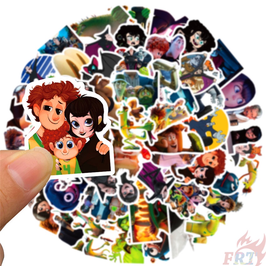 110Pcs/Set ❉ Hotel Transylvania Series A Stickers ❉ DIY Fashion Luggage Laptop Skateboard Decals Doodle Stickers