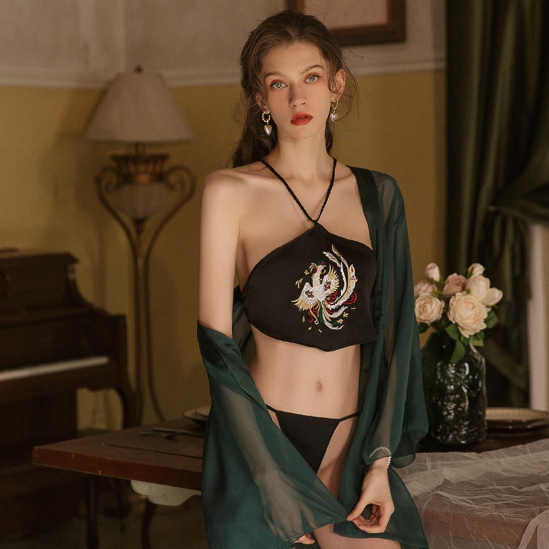 Đồ hóa trang cổ trang set cosplay yếm kèm áo choàng phi tần Trung Hoa quyến rũ
