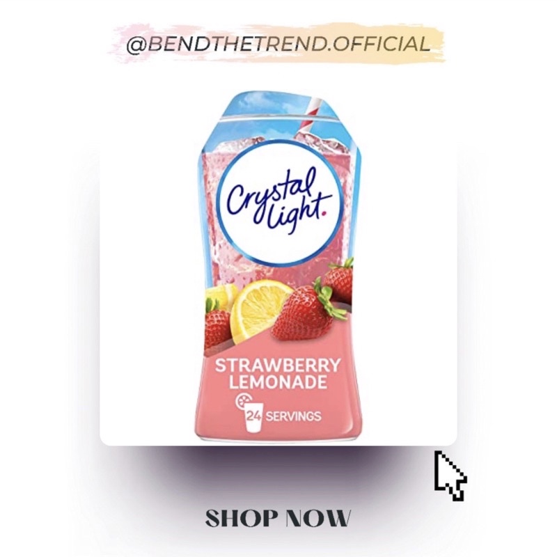 BỘT PHA NƯỚC TRÁI CÂY CRYSTAL LIGHT