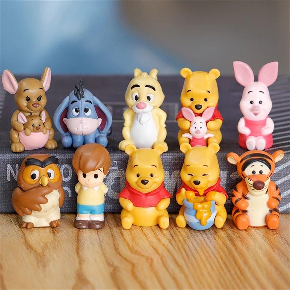 Mô Hình Nhân Vật Gia Đình Gấu Pooh / Minnie TAYLOR1 Trang Trí Bánh Kem