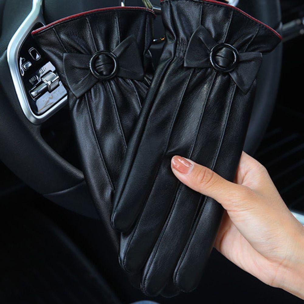 Găng Tay Da Pu Lấp Lánh Chống Thấm Nước Unisex