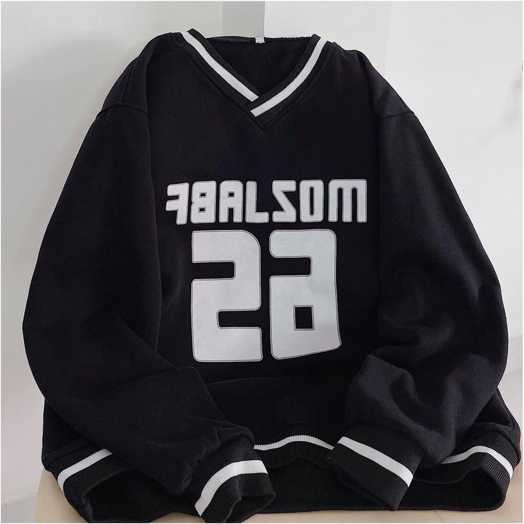 Áo Sweater nam nữ unisex cổ V 65 áo nỉ dài tay thu đông phong cách Ulzzang, áo nỉ nam nữ Unisex Form Rộng