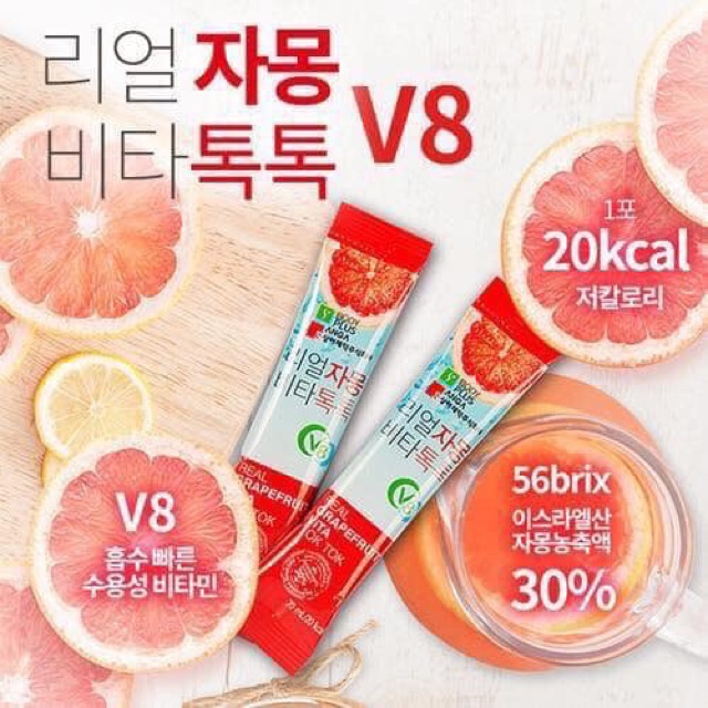 REAL GRAPEFRUIT VITA TOK TOK SANGA ➖ Vitamin Bưởi Giảm Cân, Đẹp Da, Tăng Sức Đề Kháng | BigBuy360 - bigbuy360.vn