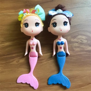 Búp bê chibi trang trí bánh