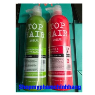 Combo 5 cặp dầu gội xả tophair 750ml chính hãng