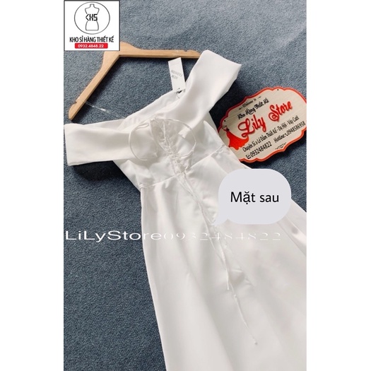 ĐẦM MAXI TRỄ VAI ( ảnh thật và vide do chủ shop tự quay 1000%)