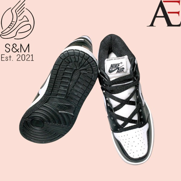 Giày JORDAN 1 PANDA Cao Cổ ⚡️FULL BOX BILL⚡️ Giày 𝐉𝐨𝐝𝐚𝐧 JD1 Đen Trắng Cổ Cao, High Panda Trẻ Trung Nam Nữ 2021
