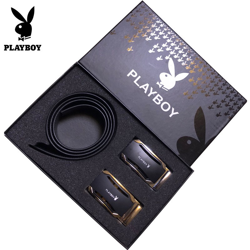 Bộ dây nịt nam 2 bút nịt  Playboy