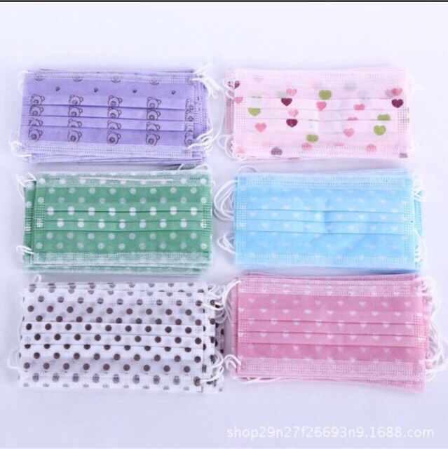 COMBO 10 KHẨU TRANG Y TẾ HOẠ TIẾT | BigBuy360 - bigbuy360.vn