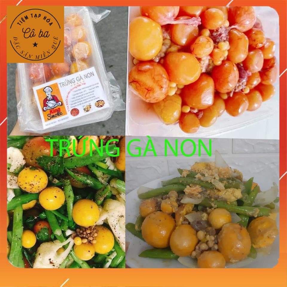 TRỨNG GÀ NON - THỰC PHẨM - Đồ Ăn Vặt - Tiệm Cô Ba