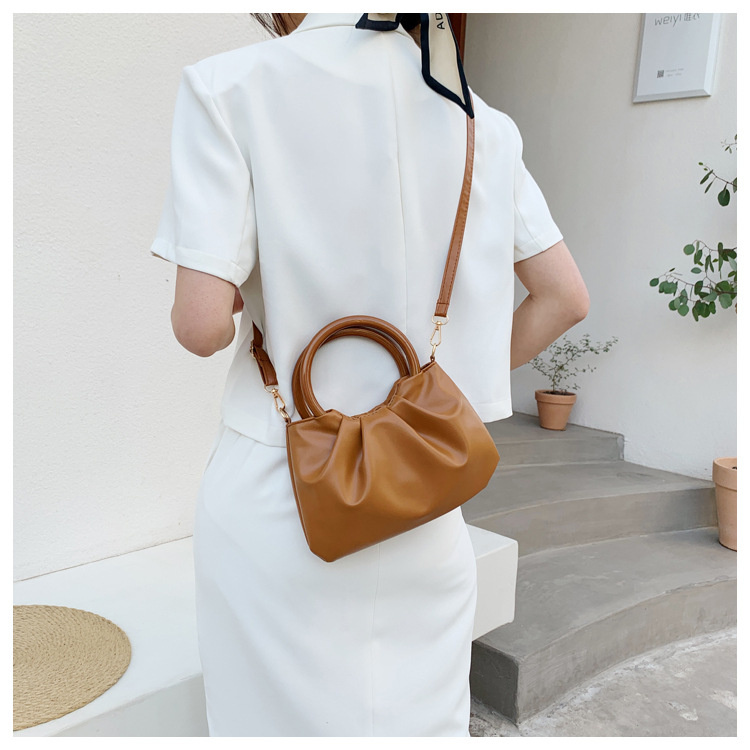 Túi Xách Da Pu JASMIN NOIR Cỡ Nhỏ Thiết Kế Đơn Giản Phong Cách Retro Cho Nữ