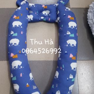 Gối chữ U cho bé