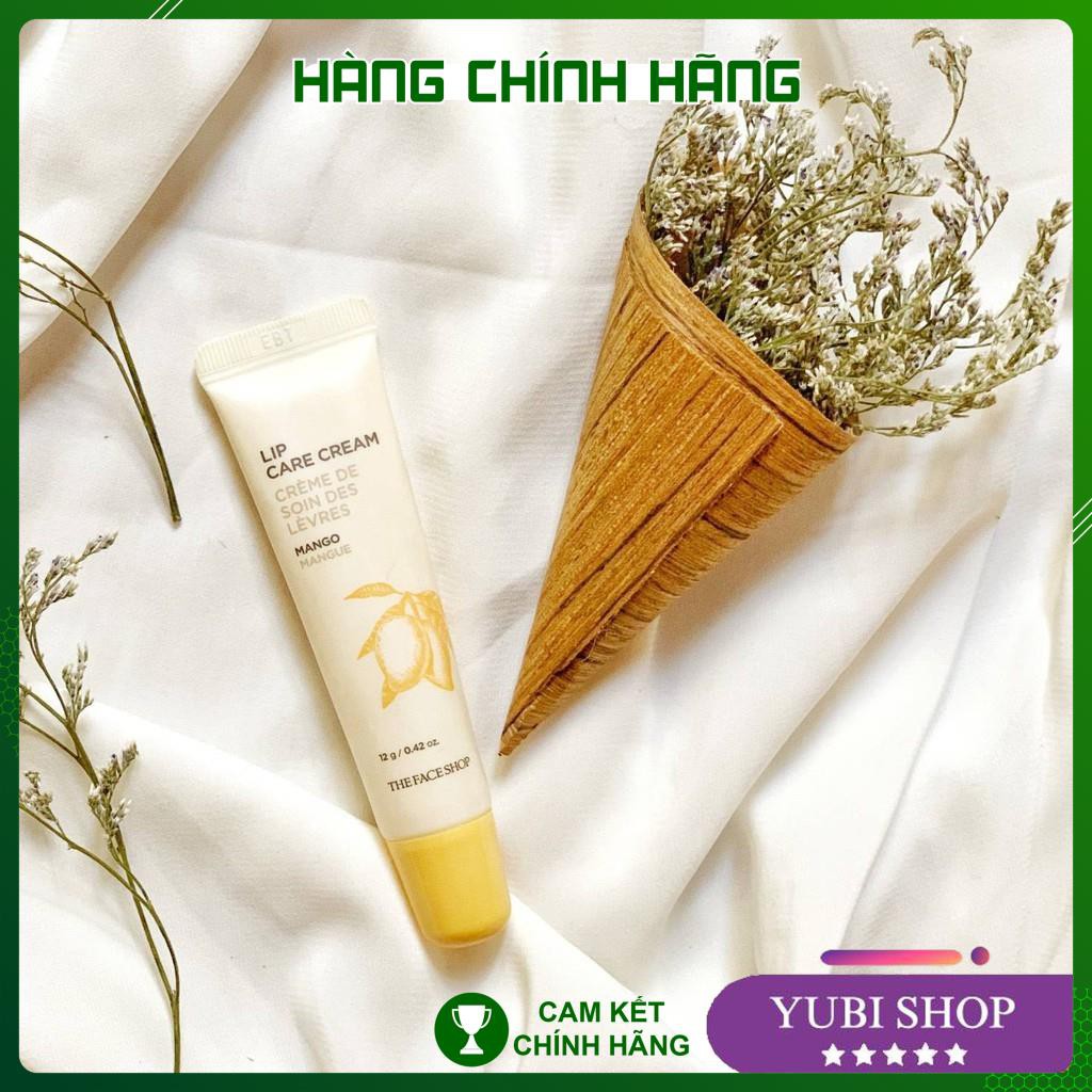 [HÀNG AUTH] Dưỡng Môi The Face Shop - Son dưỡng môi làm mềm môi THEFACESHOP LIP CARE CREAM 12g