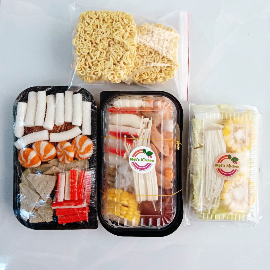 Set Lẩu Tokbokki Hàn Quốc Tự Nấu Full Topping (Giao hàng HCM) | BigBuy360 - bigbuy360.vn