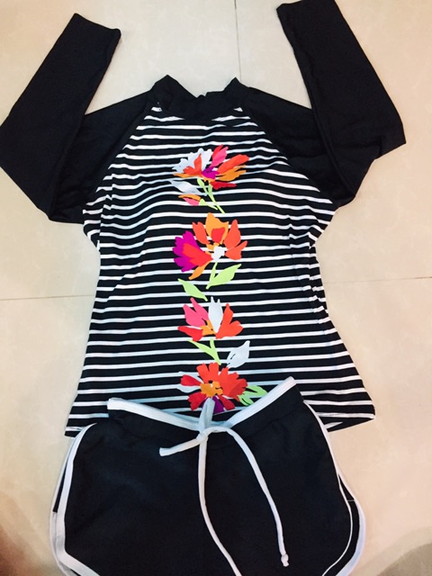set áo tắm thể thao dài tay size m | BigBuy360 - bigbuy360.vn