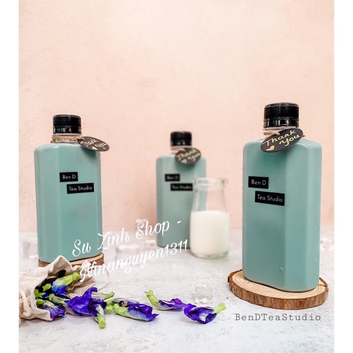 Chai nhựa pet dẹp 330 ml fi 28
