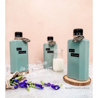 Chai nhựa pet dẹp 330 ml fi 28