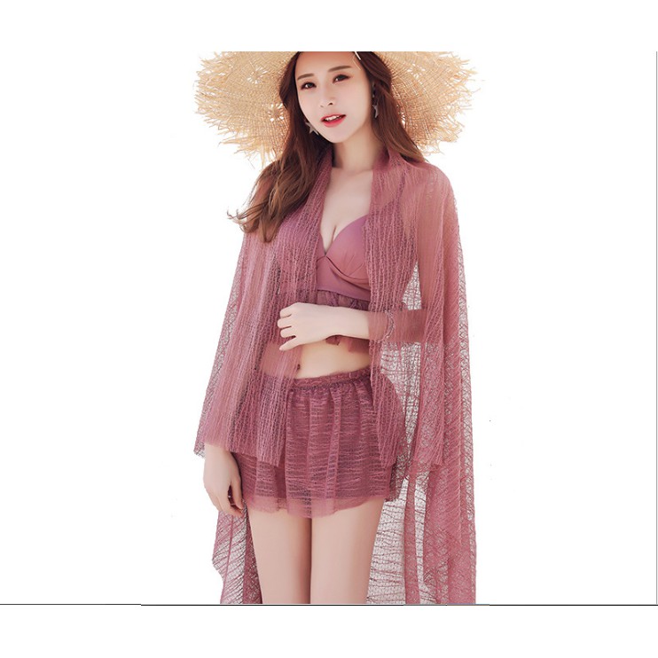 B220-BÔI BƠI ĐI BIỂN BỘ BIKINI NỮ CÓ GỌNG 3 CHI TIẾT CHUẨN HOT TREND | BigBuy360 - bigbuy360.vn