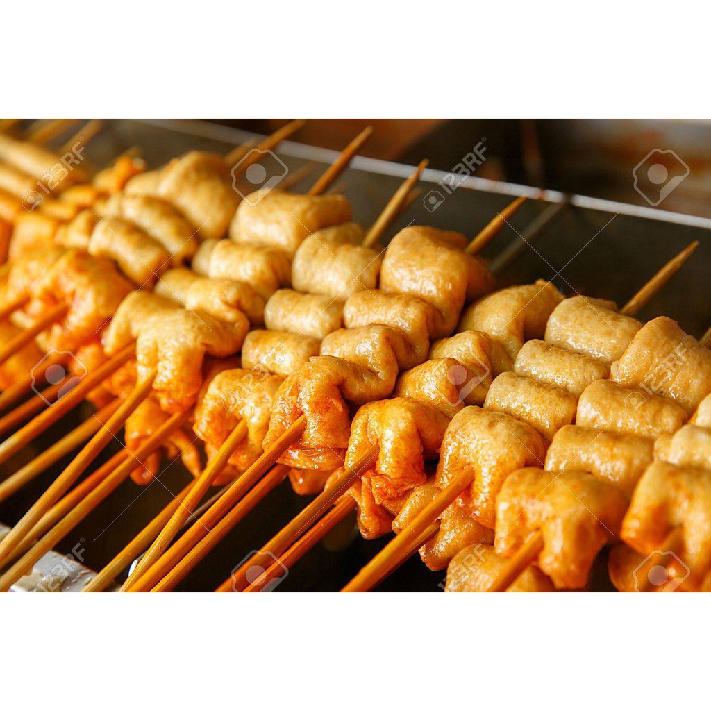 Chả cá xiên Hàn Quốc có túi lọc nấu nước dùng 240g, 600g