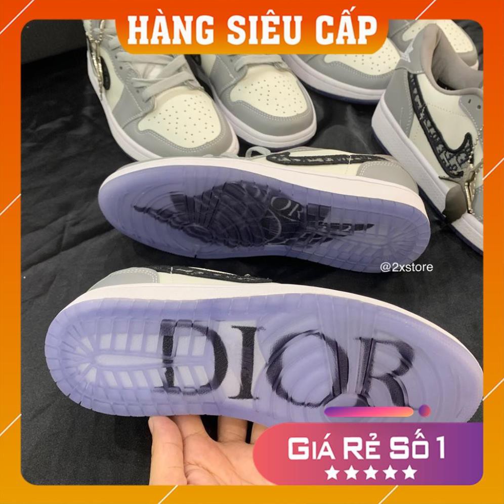 ❤Giày JorDan Dior❤️ FREESHIP- BẢO HÀNH 1 Năm THÁNG]Hàng Đẹp Có Sẵn Giày Thể Thao Nam Nữ JorDan Dior Cao Cổ đế trong up 1