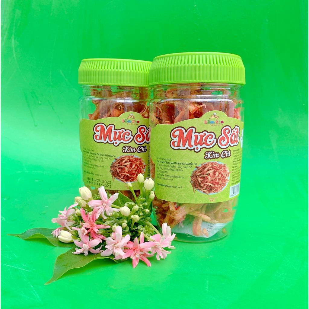Mực sốt kim chi Đầm Sen - 150g