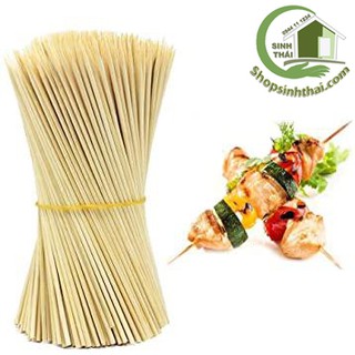 Bịch xiên que nướng thịt - xiên tre - que xiên thịt nướng